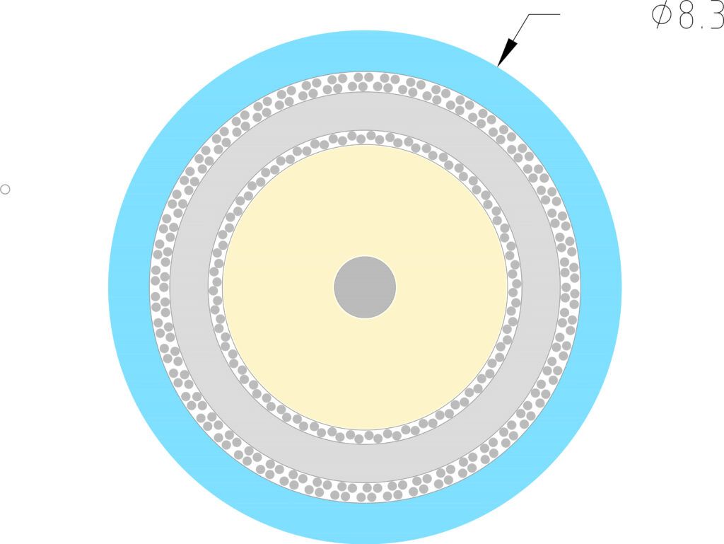 Supra Trico S/PDIF - 75 Ohm digitale Mini-jack 3.5mm naar 1RCA coaxiale interconnect verzilverd OFC koperen geleiders single vanaf 1,0 meter - Afbeelding 3