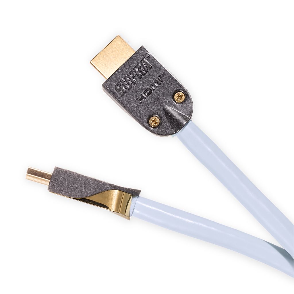 Supra HDMI-kabel v2.1 UHD 48GBps bandwidth / 8K at 60Hz high speed HDR vanaf 0,5 meter